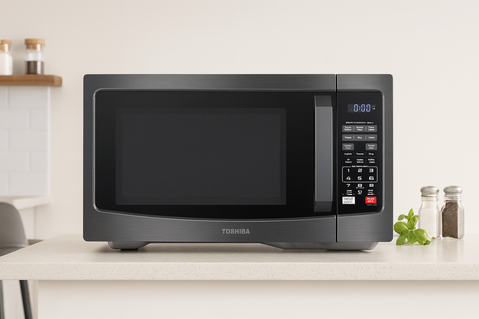 Toshiba EM131A5C-BS Microwave Oven