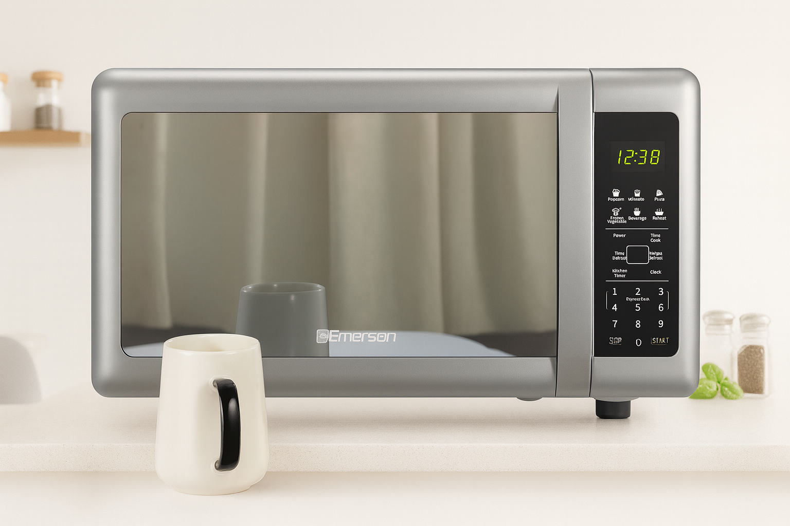 Emerson MW7601SL Countertop Microwave